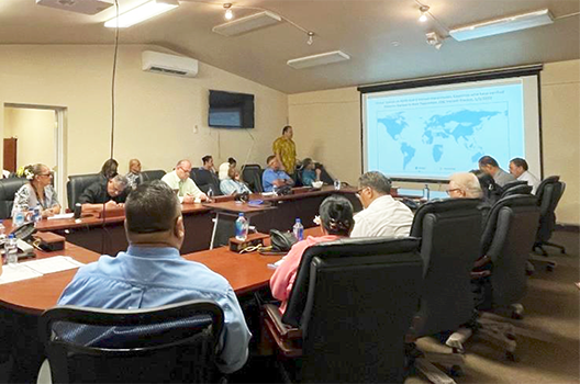 Earlier Task Force meeting